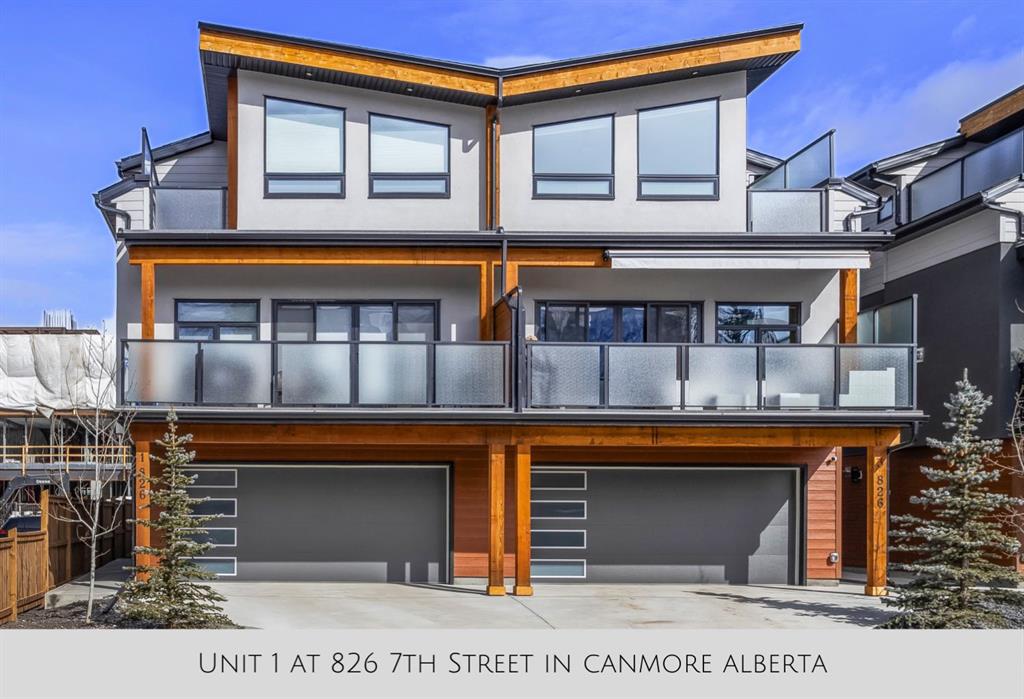 #1 826 7th Street, Canmore, Alberta, T1W 2C8