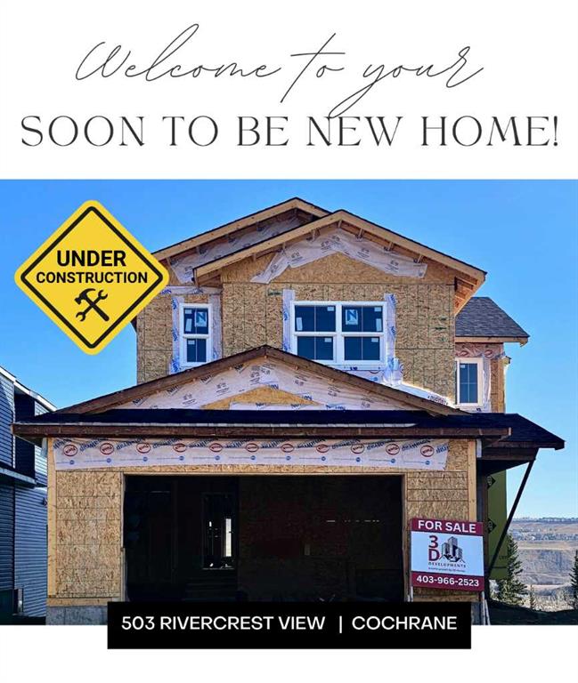 503 Rivercrest View, Cochrane, Alberta, T4C 2W9