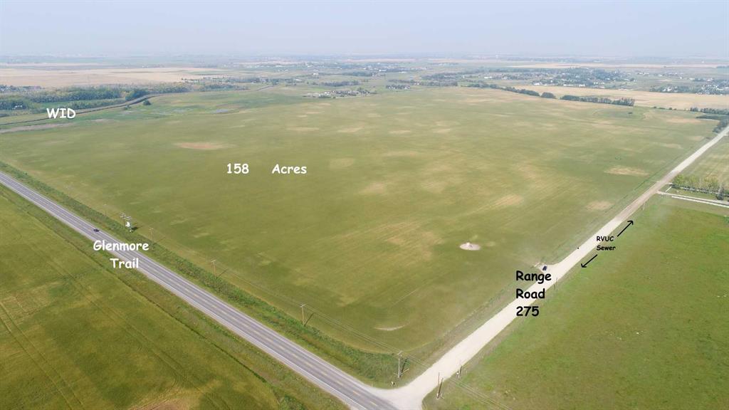 158 Acres Glenmore Trail SE, Rural Rocky View County, Alberta, T0J 1X2