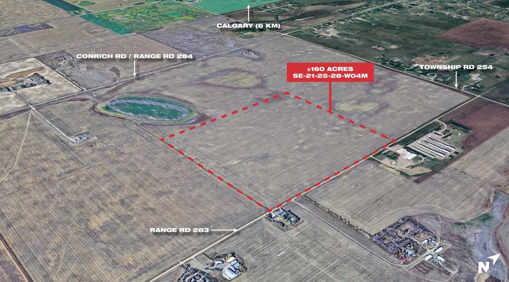 SE 21 25 28 W04M, Rural Rocky View County, Alberta, T1Z 0E6