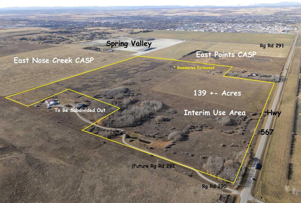 139 Acres Highway 567 NE, Airdrie, Alberta, T4A 2G6