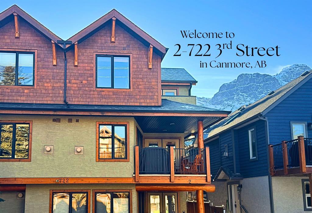 #2 722 3rd Street, Canmore, Alberta, T1W 2J6