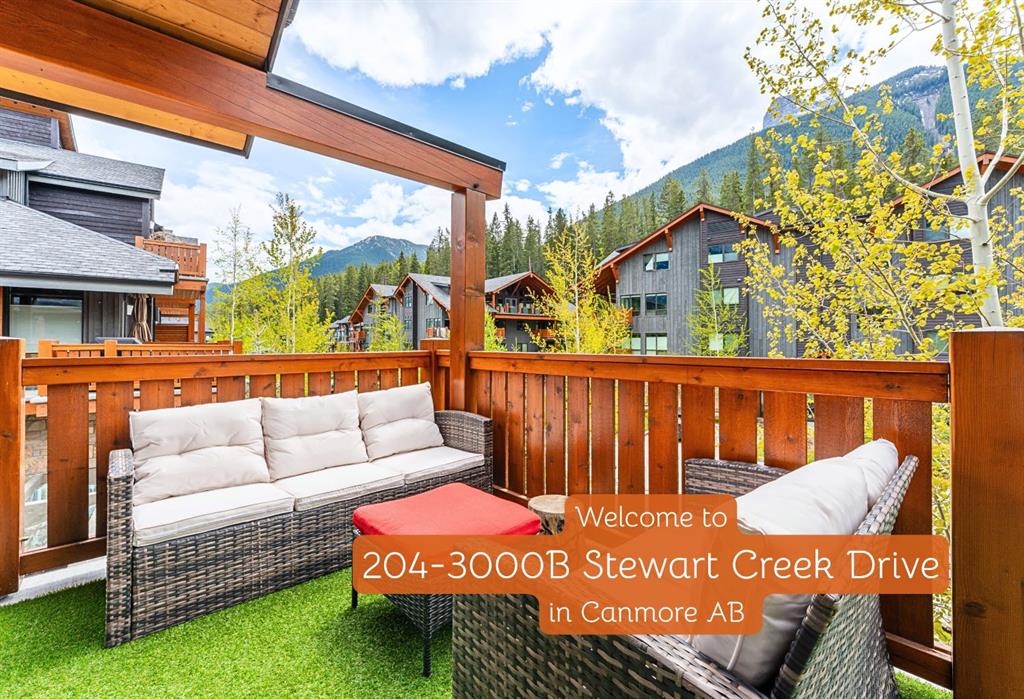 #204 3000B Stewart Creek Drive, Canmore, Alberta, T1W 0G5