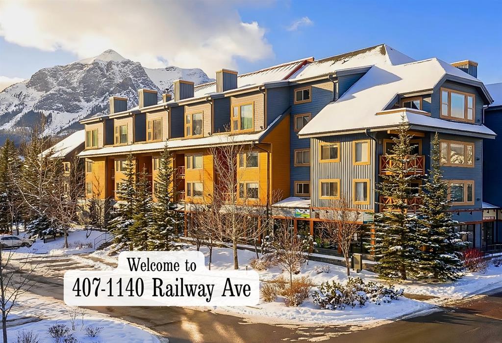 #407 1140 Railway Avenue, Canmore, Alberta, T1W 1P4