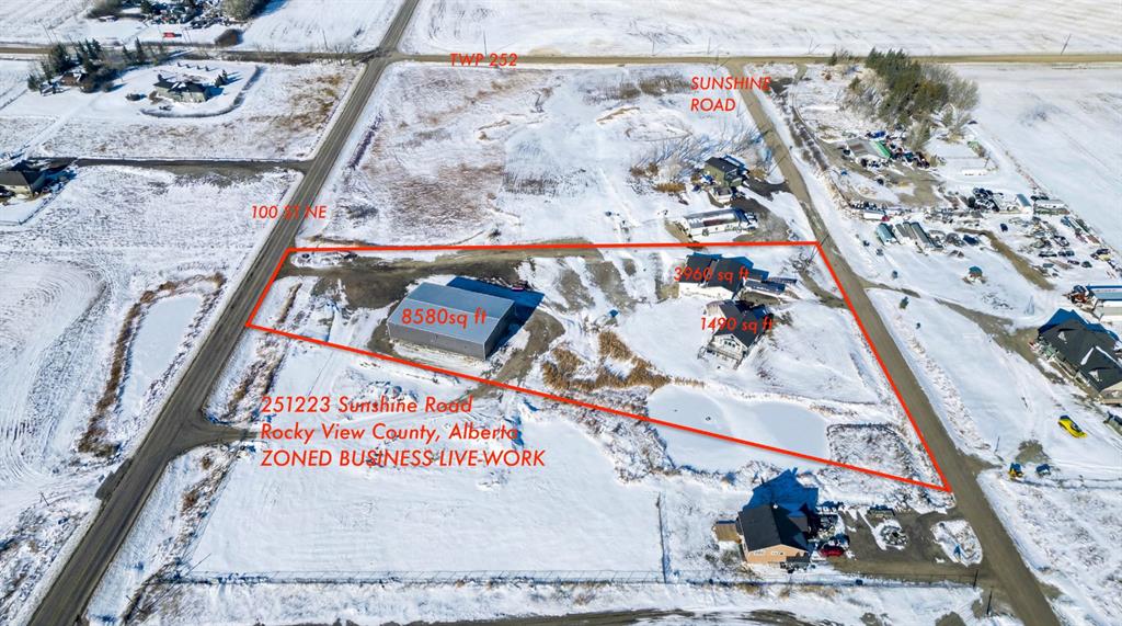 251223 Sunshine Road, Rural Rocky View County, Alberta, T1Z 0M6