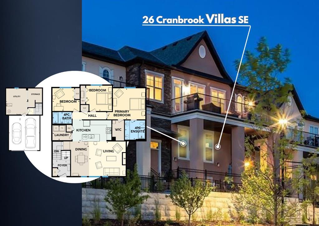 26 Cranbrook Villas SE, Calgary, Alberta, T3M 1Z3