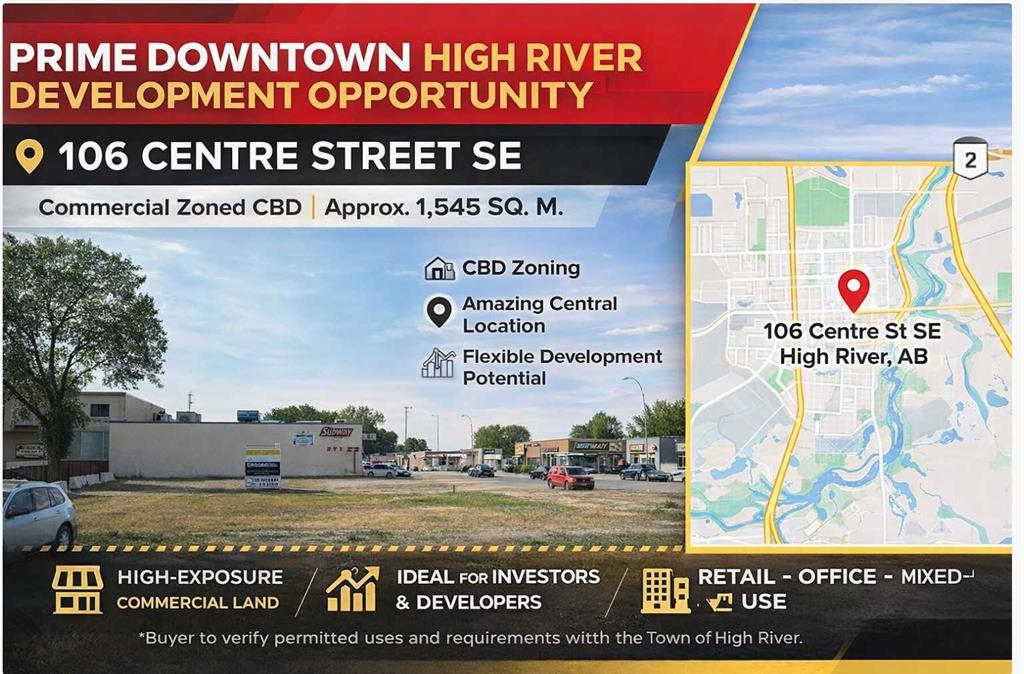 106 Centre Street SE, High River, Alberta, T1V2B8