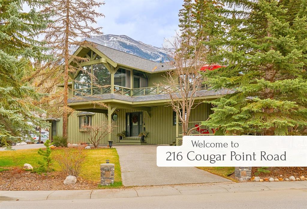 216 Cougar Point Road, Canmore, Alberta, T1W1A1
