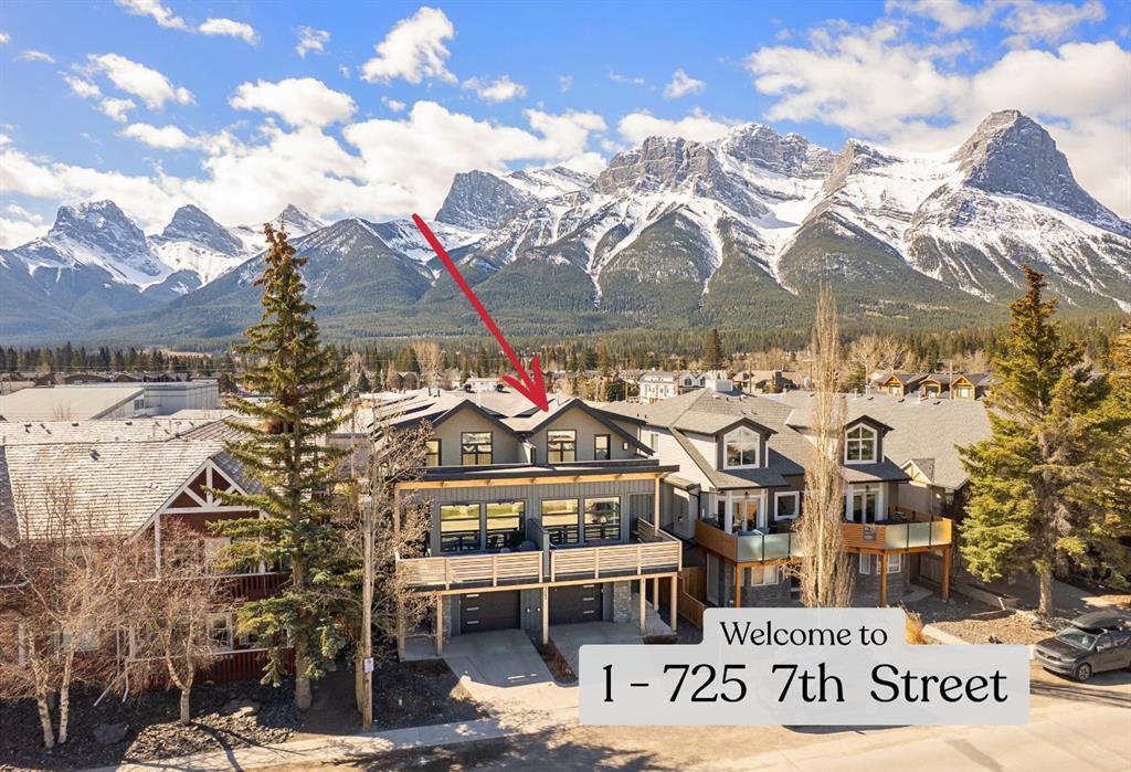 #1 725 7 Street, Canmore, Alberta, T1W 2C3