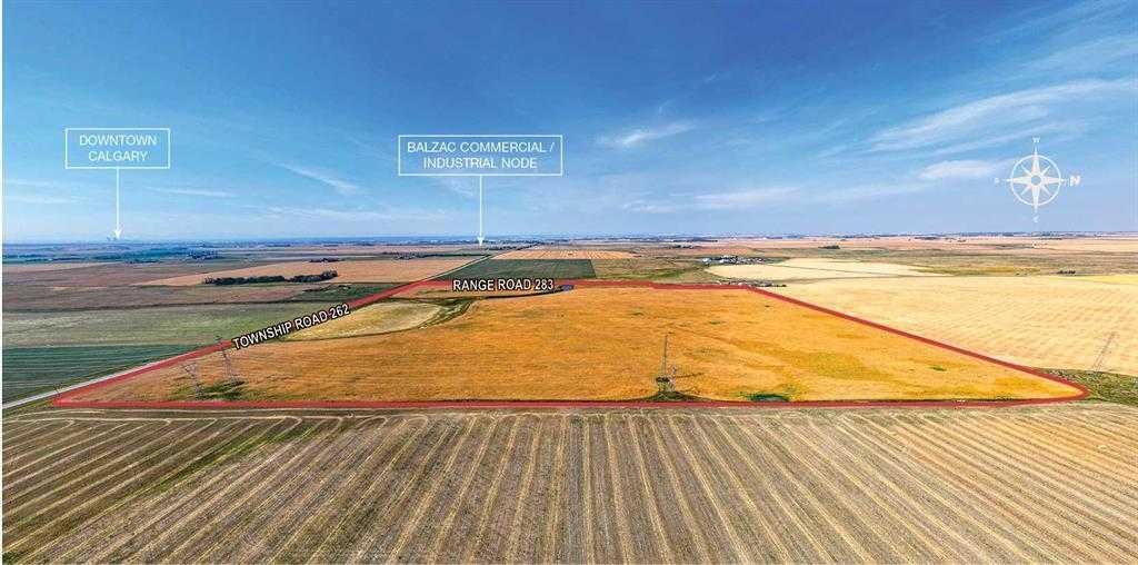 Township Road 262 Range Road 283, Rural Rocky View County, Alberta, T0M 0T0