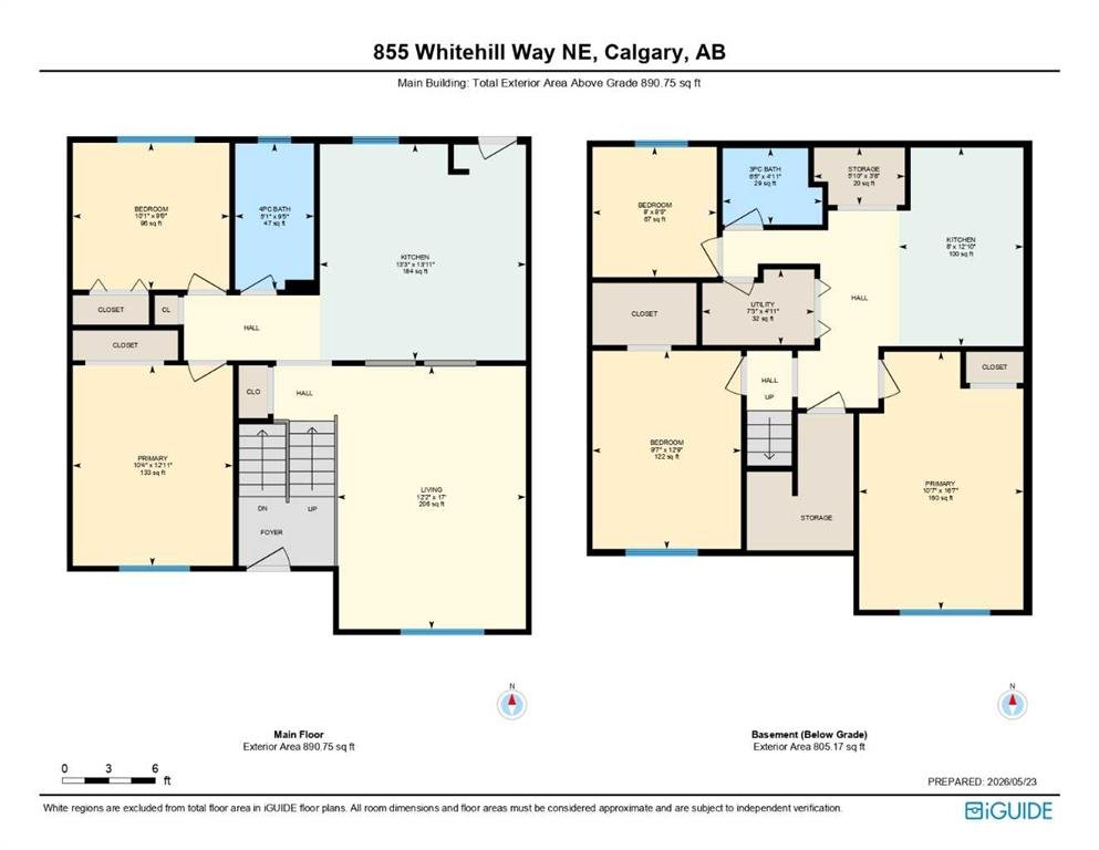 855 Whitehill Way NE, Calgary, Alberta, T1Y 3G1
