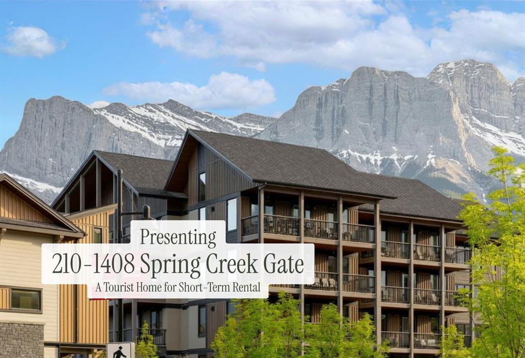 #210 1408 Spring Creek Gate, Canmore, Alberta, T1W 0N5