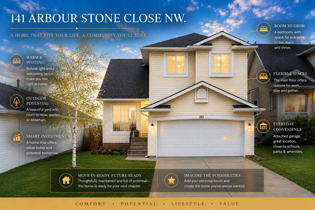 141 Arbour Stone Close NW, Calgary, Alberta, T3G4T2