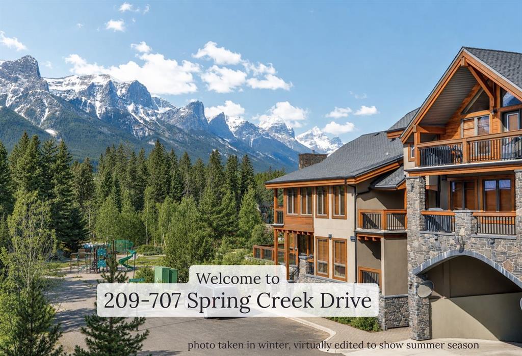 #209 707 Spring Creek Drive, Canmore, Alberta, T1W0C7